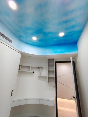 立禾川室內裝修 - 天空藍造型套房