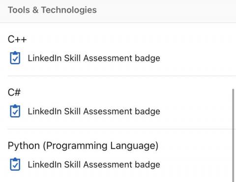 許淳晴 - LinkedIn badge