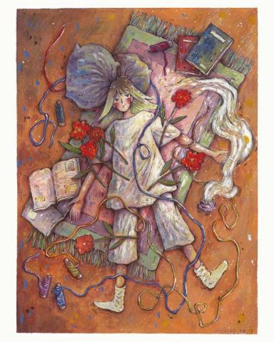 劉于瑄 - 全彩手繪插畫