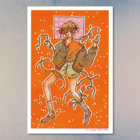 劉于瑄 - 插畫設計(孔版印刷))