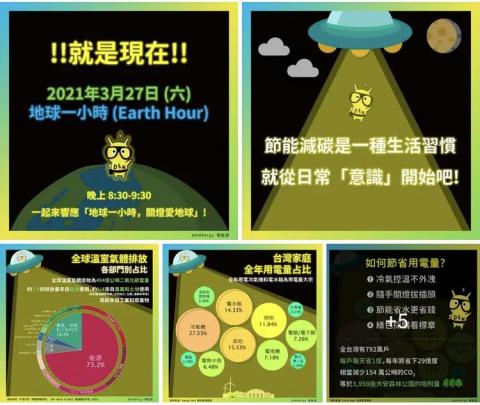 Leng Slides - 能源政策機構臉書圖文-數據視覺化簡報