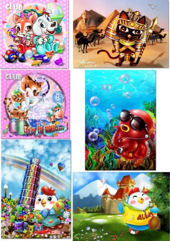 Alam Lin - 卡通角色設計~~!