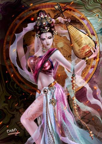 Alam Lin - 人物設定~~電玩人設，書及封面.........