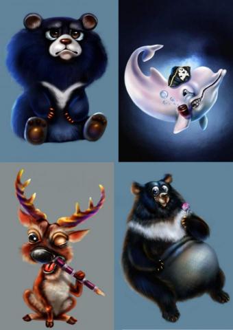 Alam Lin - 另類吉祥物設計