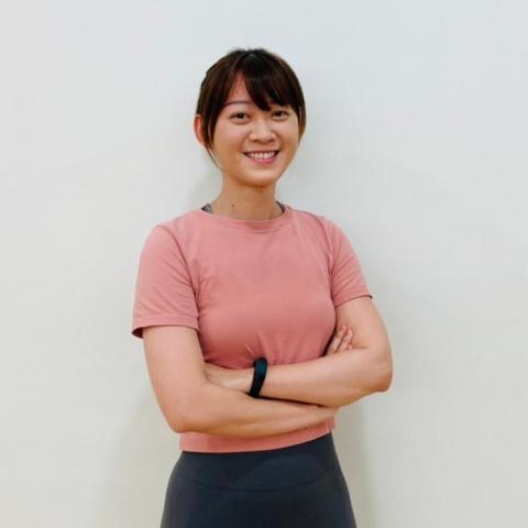 提供重訓鞋服務的專家Peg Huang