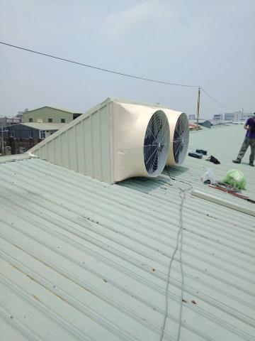 東悦通風設備有限公司 - 屋頂負壓風扇安裝