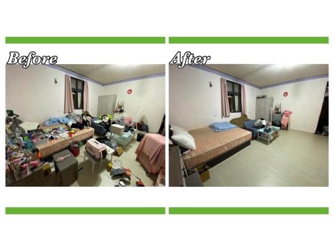 綠舍生活+琳恩 | 整理收納 - 主臥室整理03 整理師2人 