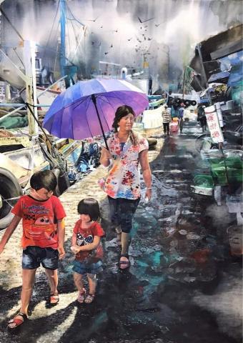 樊馨儀 - 水彩-風景