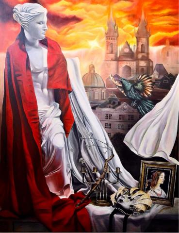 樊馨儀 - 油畫-靜物