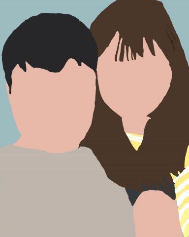 莊西瓜 - 情侶類無臉畫