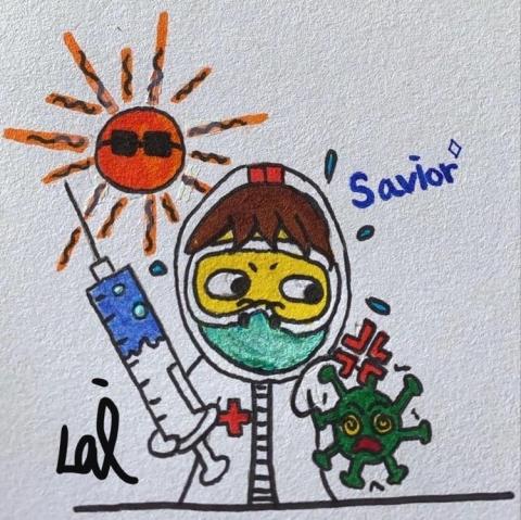 堂堂 - #原創角色#ysinpeople#圖文效果