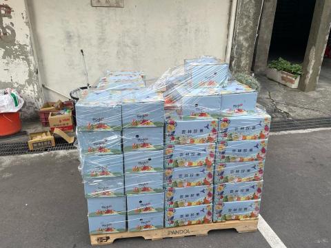 日日春搬家 - 送農會水果