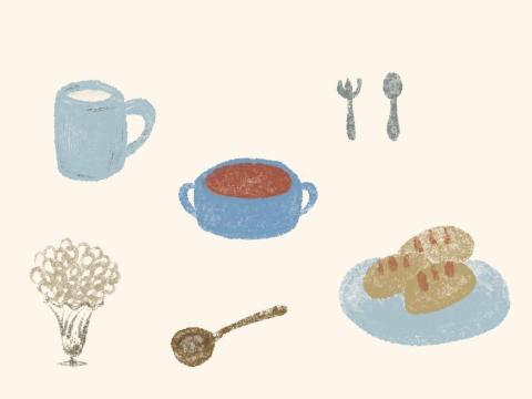 一期一絵 - 食物插畫