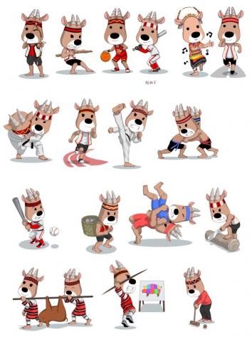 賴文仁 - 2021年全國原住民族運動會
及吉祥物設計及延伸活動設計