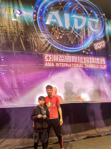 姜佳宏 - 學生A榮獲亞洲盃青少年組季軍