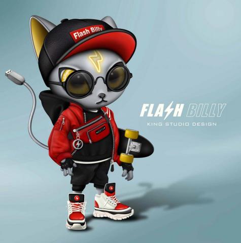 金語平 Kim - 原創3D圖案