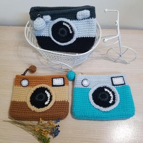 Sweet Life 手作。編織 - 相機小包