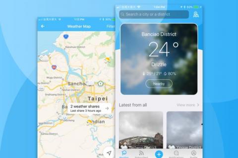 Lumina Apps 碰卡數位 - Crowdsourced weather app
Poweather has more than 110K downloads worldwide. It is a real-time weather app where users share real weather condition by photos, videos.