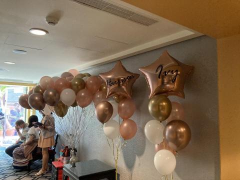 曾先生 - 【氣球布置】婚禮空飄氣球