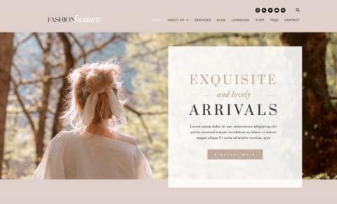 shareelinks 互聯工作室 - 首頁 - fashion 電商付費模板