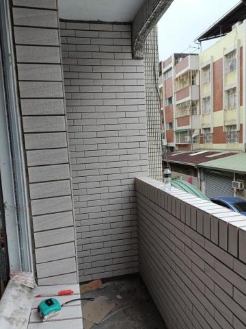 騰達工程 - 陽台二丁掛磚