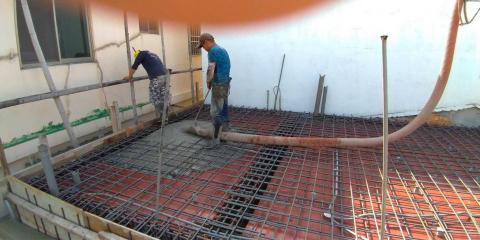 騰達工程 - 頂樓板灌漿