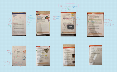 Tom - 網路白板 - 可以線上做答和複習各項科目。可用"pdf、power point、word、課本照片…等"，同時用Zoom 分享畫面和語音