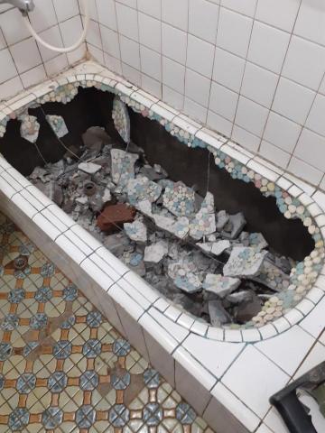 中港水電修繕 - 拆除2