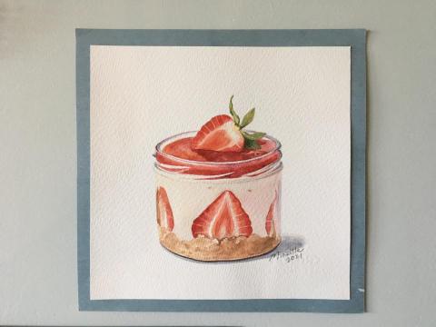 曾凱翎 - 水彩作品 曾凱翎 - 水彩作品