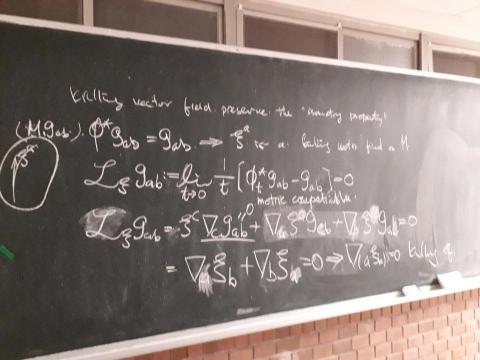 凃老師 - 物理/微積分家教 - Killing Vector field