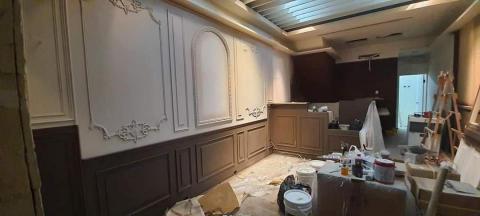 晴天油漆工程行 - 咖啡廳裝潢場