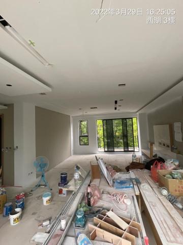 佑聯工程行 - 油漆室內噴塗完成包括牆面跳色