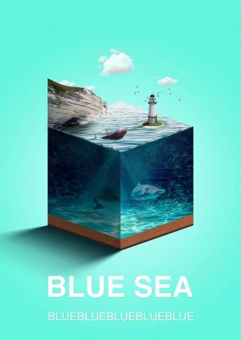 葉曉晴 - ▌合成海報練習