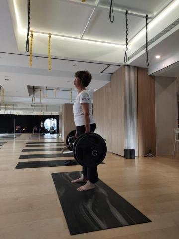 YuHan Wang - 60歲學員 舉起自身體重