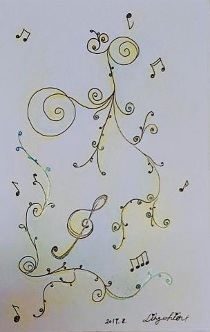 Erica - 手繪-音樂的異想世界