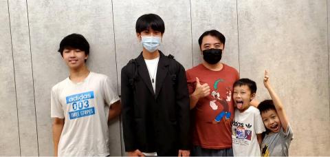 王晸皓 - 國三學生及他熱情的家庭