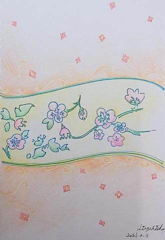 Erica - 手繪-新春