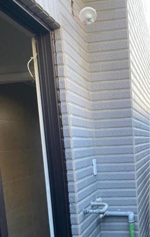 Bevis居家水電修繕 - 安裝戶外防水燈具（前）