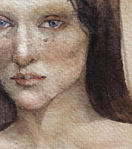 宋卿 - 水彩人像畫