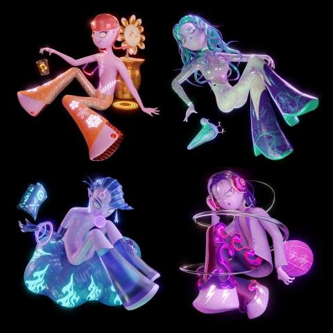 陳 樂 - 網頁設計3D角色設計