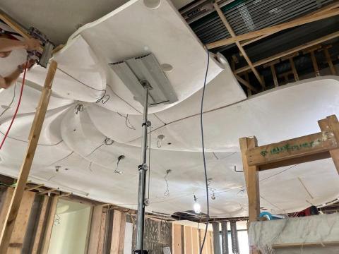 戰神建築資訊模型整合工作室陳冠貿 - GRG特殊造型天花