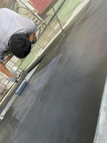 阜館企業行 - 外牆彈泥2道