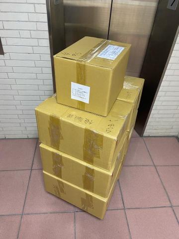 錦隆工程股份有限公司 - 今天幫台電運送資料囉～跑5個點，橫跨中部5個縣市，滿滿的貨，出發囉～