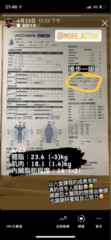 MORE身活特區-GUY教練 - 68歲 女性 中風後訓練紀錄-2