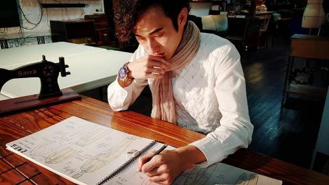 Satoshi先生【日本語老師.服裝設計師】 - 設計手稿