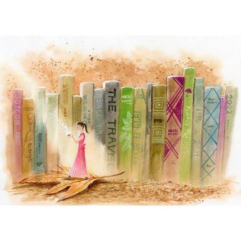 陳小毛手繪 - 報章雜誌插畫