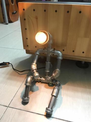 葉瀚中 - 手工藝品,水管檯燈製作 葉瀚中 - 手工藝品,水管檯燈製作