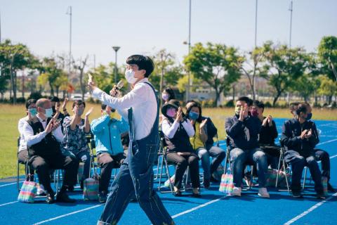 主持人鄧澤 - 嘉義縣「第二屆我們回嘉吧！運動會」開幕活動主持人