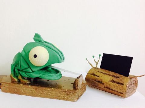 葉瀚中 - 膠帶台與名片台模型製作 葉瀚中 - 膠帶台與名片台模型製作