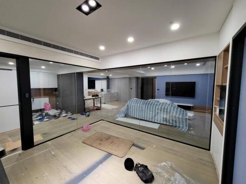 朋熹國際有限公司 - 書房鋁框玻璃隔間 朋熹國際有限公司 - 書房鋁框玻璃隔間